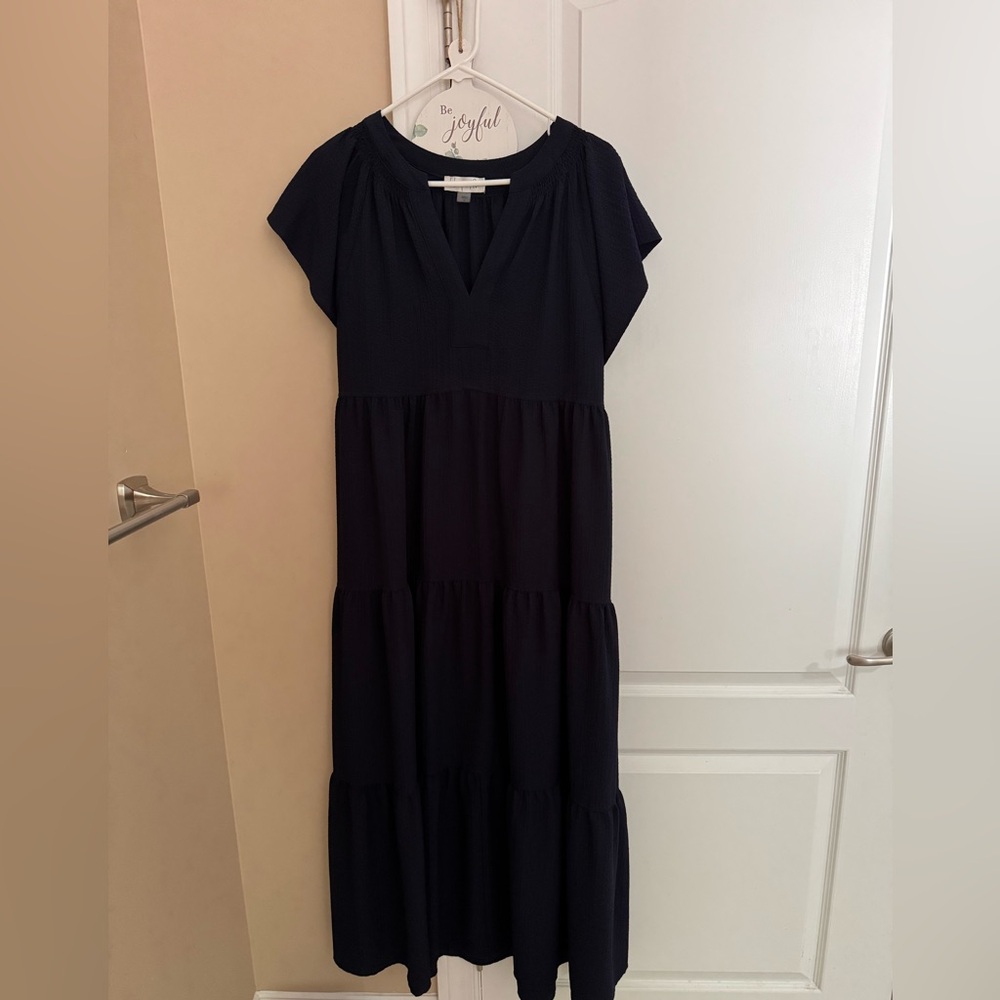 Harper Navy Maxi Dress
